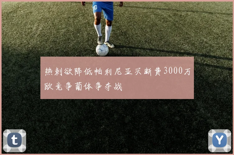 热刺欲降低帕利尼亚买断费3000万欧竞争葡体争夺战